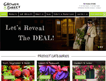 Tablet Screenshot of growersdirect.co.nz